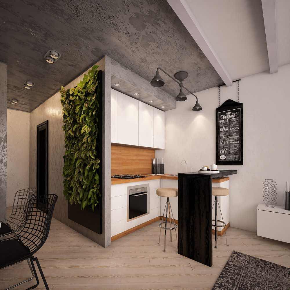 Дизайн квартиры-студии: красивые фото 2023 года